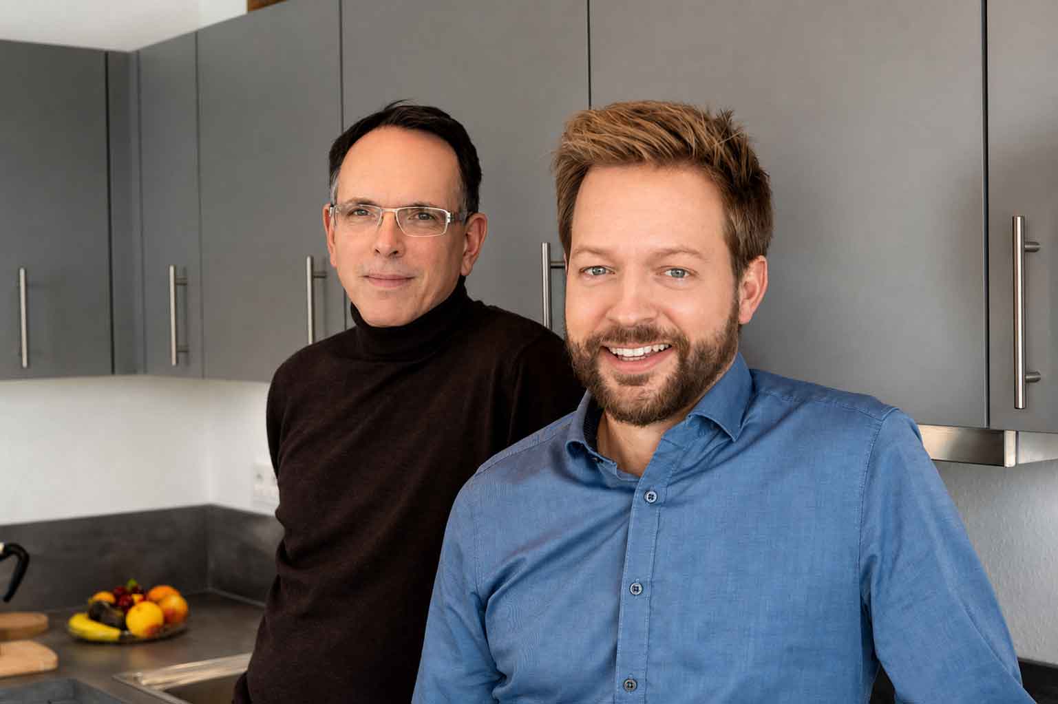 Arno Bublitz und Oliver Knoblauch, Geschäftsführer der Sanquell GmbH